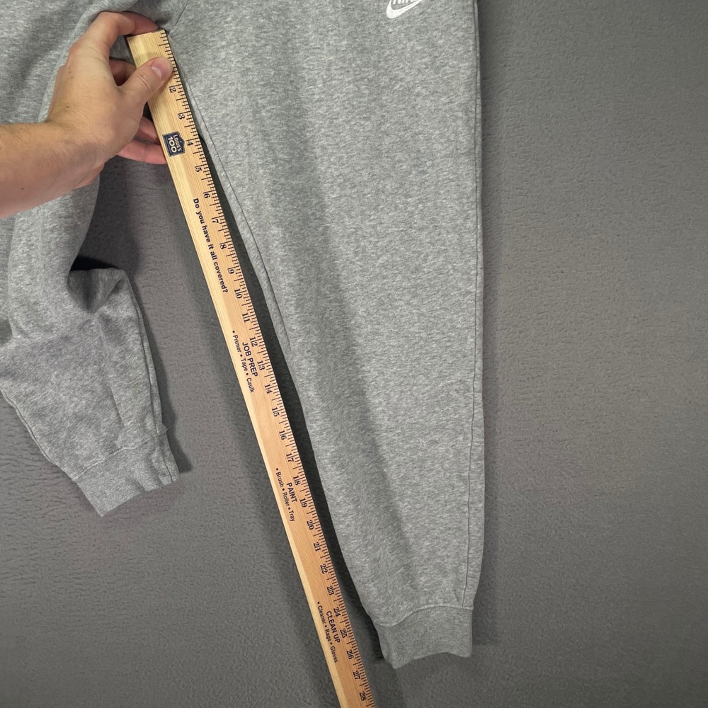 Nike Club Fleece Jogger Sweatpants Gray Mens Small DQ5191-063 Swoosh - Picture 5 of 12